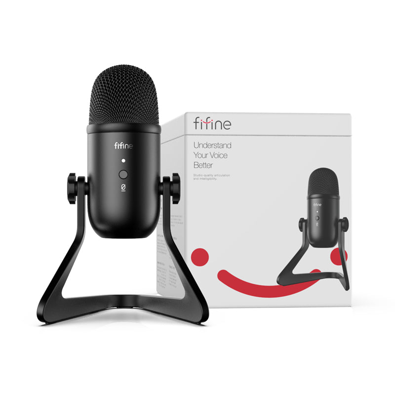 FIFINE K678 USB Microphone for Recording/Streaming/Gaming
