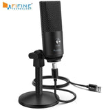 FIFINE K670 USB Microphone for Youtube Skype