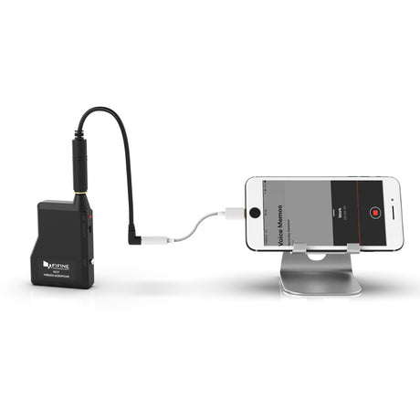 Fifine K037B Wireless Microphone With Lavalier & Headset Mic