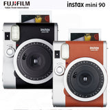 Fujifilm Instax Mini 90 Neo Classic Instant Cameras Black / Brown