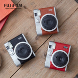 Fujifilm Instax Mini 90 Neo Classic Instant Cameras Black / Brown