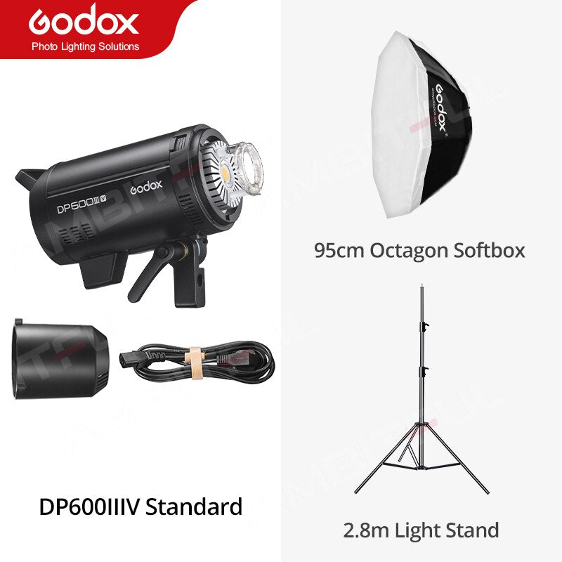 Godox DP600IIIV Professional studio flash light for Photography