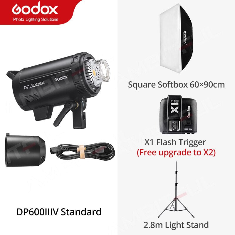 Godox DP600IIIV Professional studio flash light for Photography