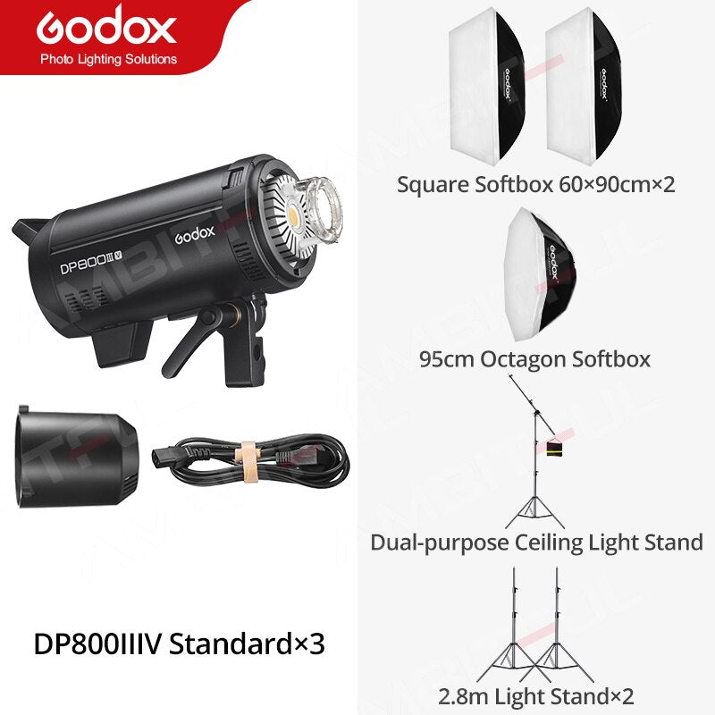 Godox DP800IIIV professional studio flash light  for Photography