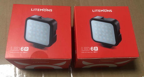 Godox LED6R/6Bi Bi-color RGB LED Video Camera Light