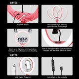 Godox LR120 LR150 LED Ring Light Bi-color Lamp