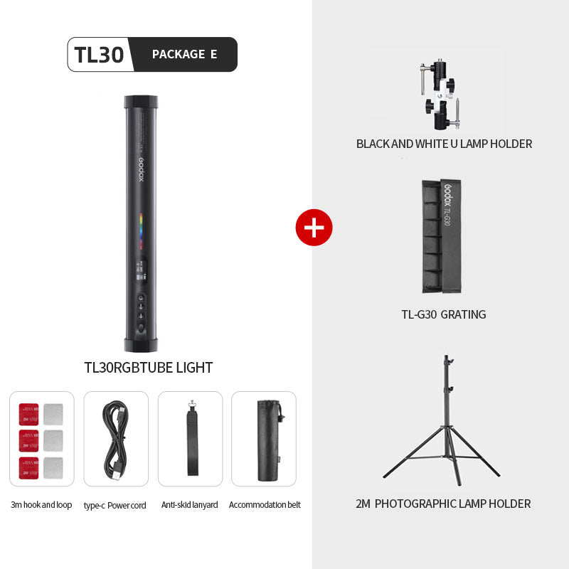 Godox TL30 Led Tube Light Kit RGB Photographic Light Wand