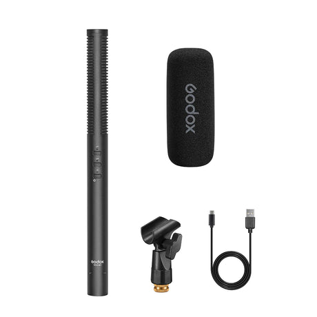 Godox VDS-M3 Multi-Functional Supercardioid Condenser Shotgun Microphone