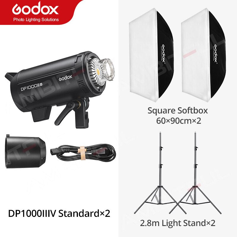 Godox DP1000IIIV  professional studio flash light for Photography