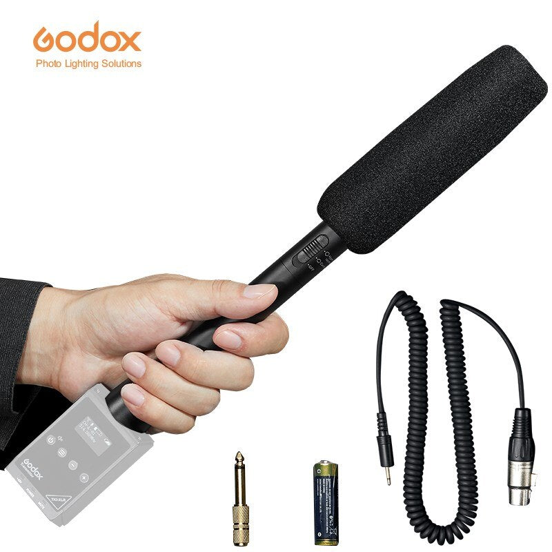 Godox VDS-M1  Back Electret Condenser Shotgun Microphone
