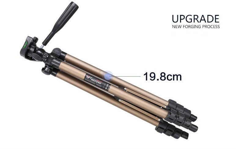 Weifeng WT-3130 Aluminum Lightweight Adjustable Compact Tripod