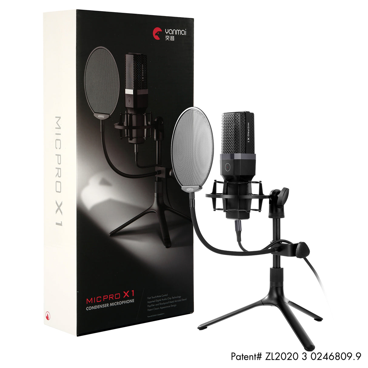 Yanmai X1 Usb Streaming Kit Desktop Microphone Kit