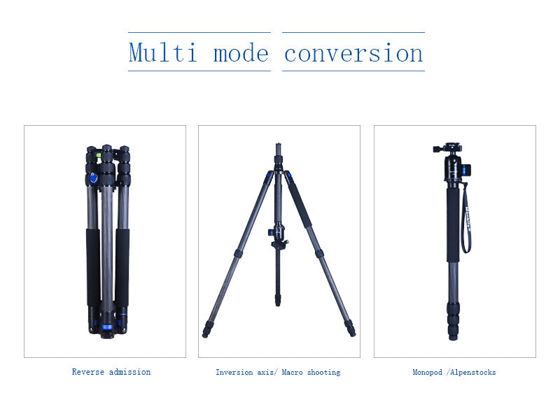 Manbily CZ-820 Professional Portable carbon fibre professional tripod