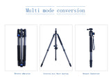 Manbily CZ-820 Professional Portable carbon fibre professional tripod