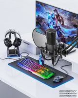 Yanmai X2 Condenser Cardiodid Studio USB streaming Microphone KIT