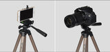 Weifeng WT-3130 Aluminum Lightweight Adjustable Compact Tripod