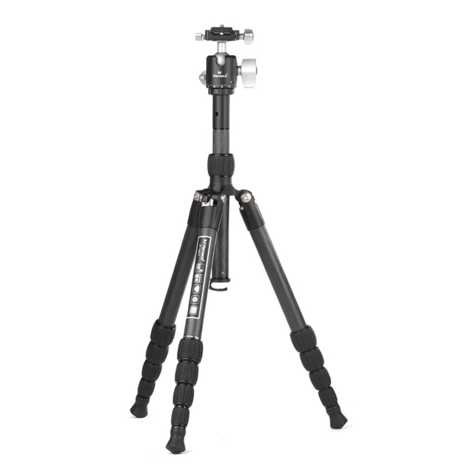 Marsace ET-1551T Portable Reverse Foldable Aluminum Alloy Tripod Kit