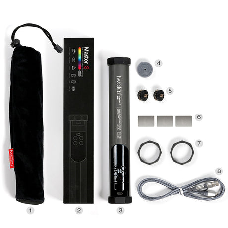 IWATA Master S RGB Lamp Tube Pavotube LED Handheld Photography Light