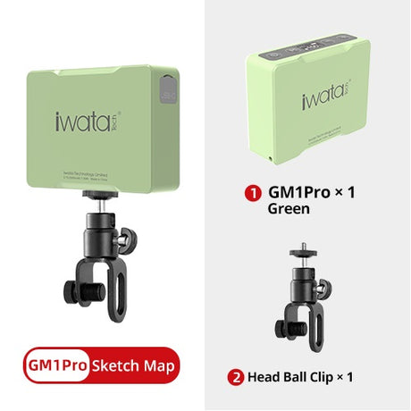Iwata GM1 or GM1 Pro Mini Portable Pocket LED Fill Light