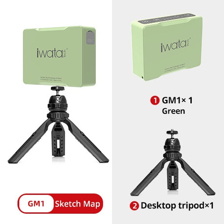 Iwata GM1 or GM1 Pro Mini Portable Pocket LED Fill Light