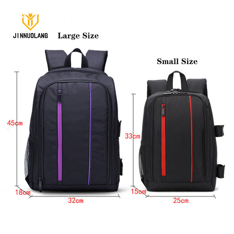JINNUOLANG JNL7491 Photography Waterproof Camera Backpack