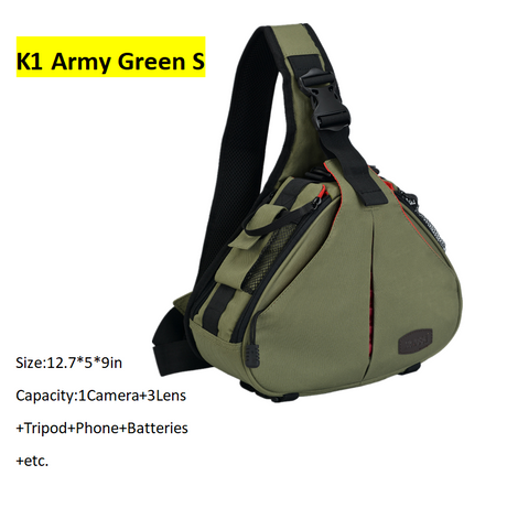 CADeN K1 DSLR Camera Professional Shoulder Backpack