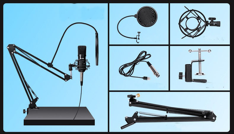 Ko-star M-620 Desktop Usb Microphone For Gaming,LiveBroadcast,Recording