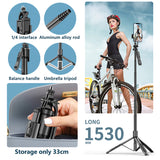 Funsnap L16 1530mm Wireless Selfie Stick Tripod Stand Foldable Monopod