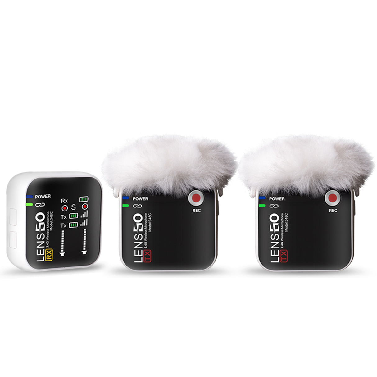 LENSGO 348C Wireless Lavalier Microphone