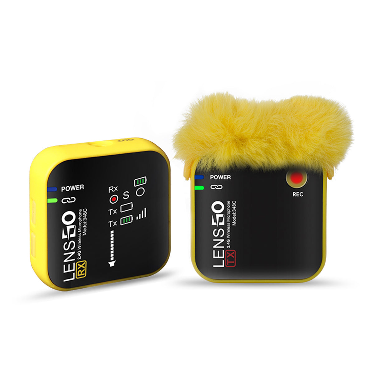 LENSGO 348C Wireless Lavalier Microphone