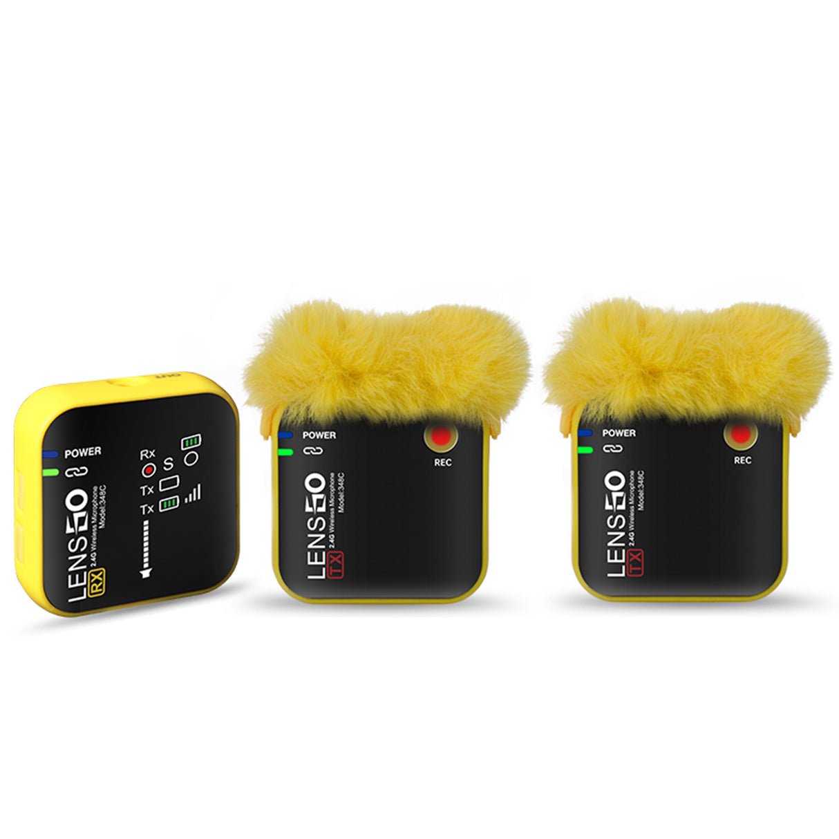 LENSGO 348C Wireless Lavalier Microphone