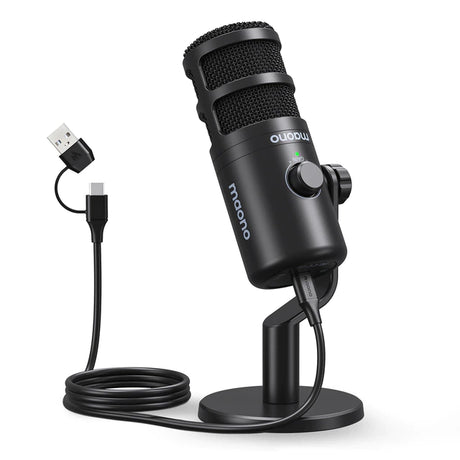 MAONO PD100 Podcaster Dynamic XLR /USB-C Microphone