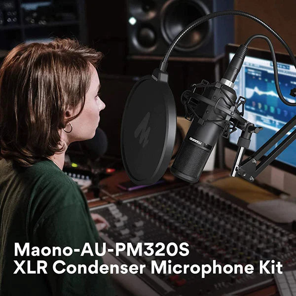MAONO PM320 Studio Condenser XLR Microphone