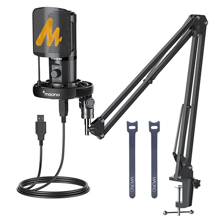 MAONO PM461 Series Professional Condenser USB Microphone for podcasting gaming