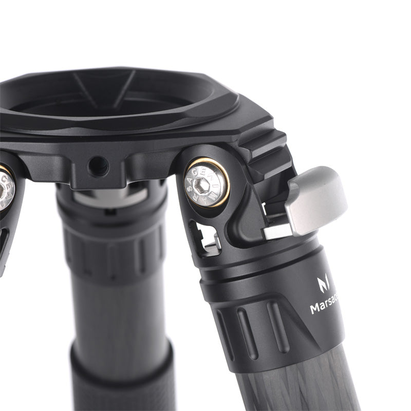 MARSACE MT-3542SV Axilless 75mm No.3 Carbon Fiber Tripod