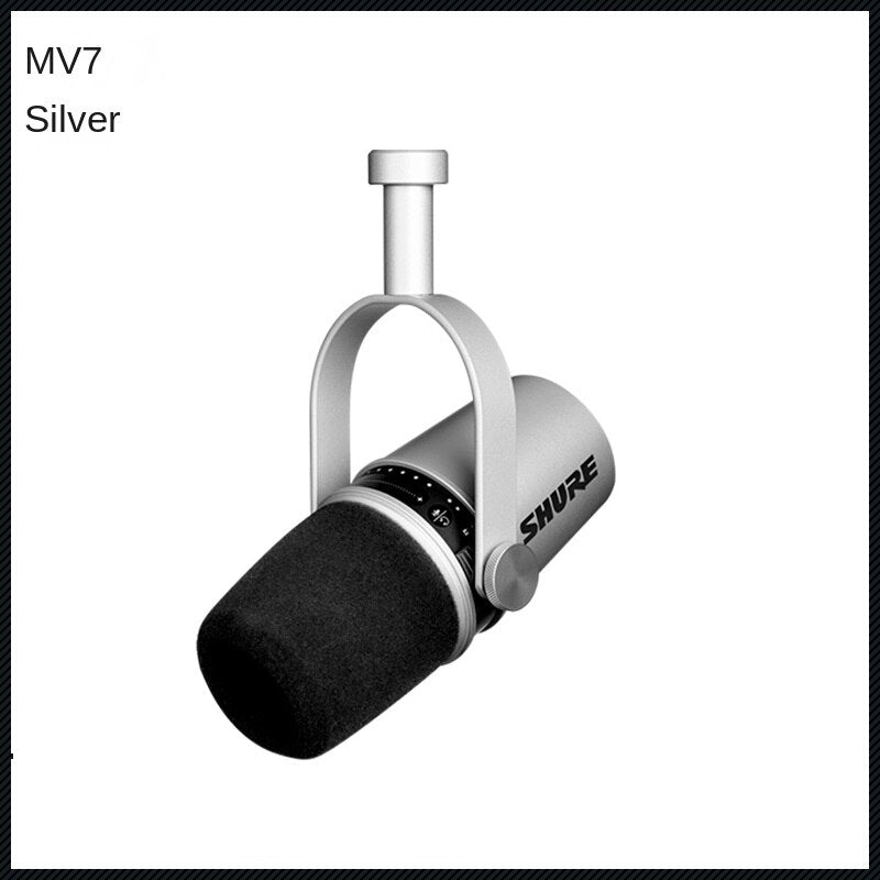 SHURE MV7 USB Professional Recording Microphone