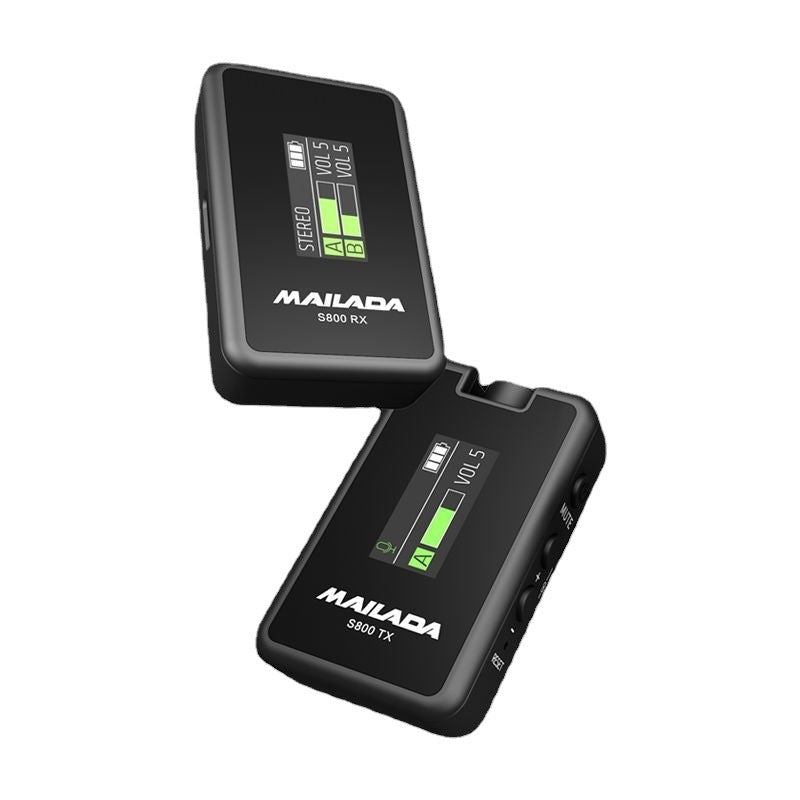 MAILADA S800 2.4G wireless Lavalier Microphone
