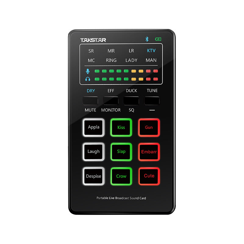 Takstar MX1 mini Portable Webcast Sound Card