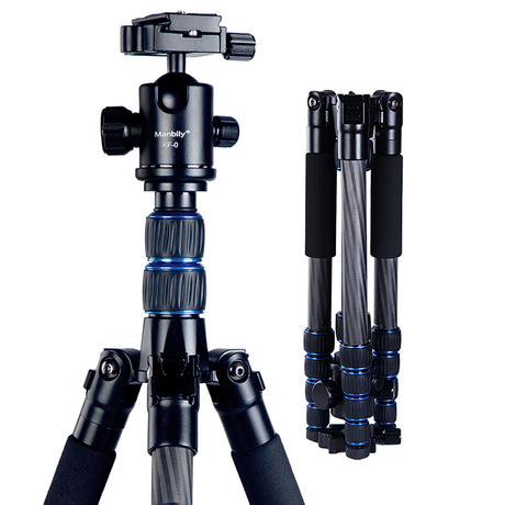 Manbily CZ-302 Professional Carbon Fiber Tripod Monopod