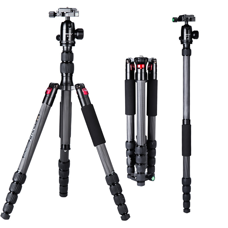 Manbily CZ-305 61'' DSLR Travel Carbon Fiber Tripod