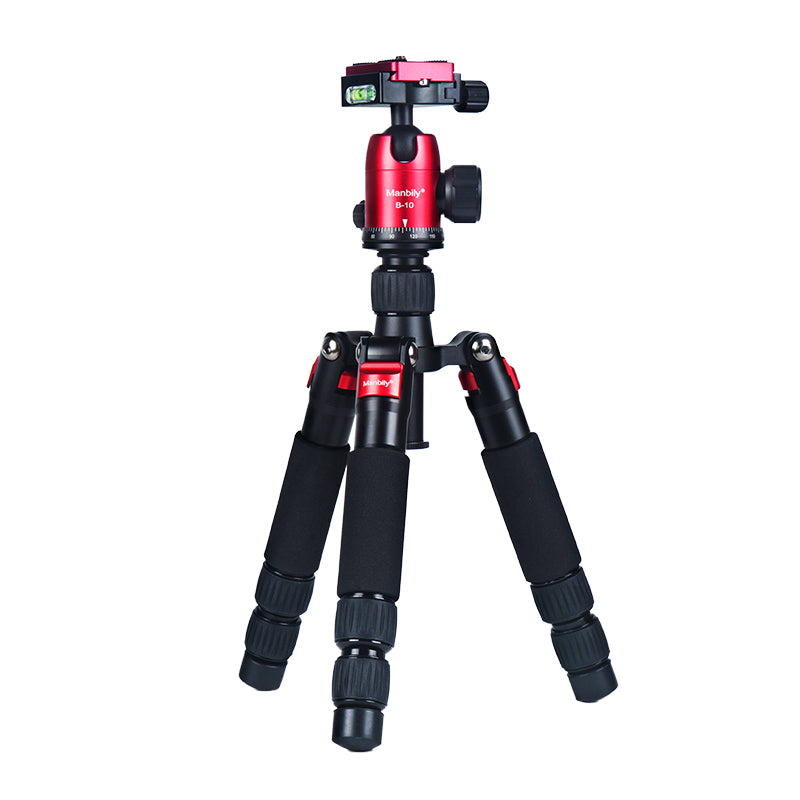 Manbily DT-02 Folded flexible lightweight Aluminum Mini Tripod