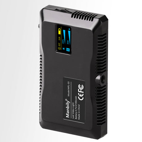 Manbily MFL-01 Photographic Light Bi-color LED Video Lighting