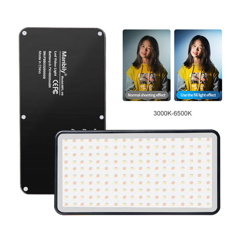 Manbily MFL-06 Photography Dimmable Mini LED Video Lamp Light