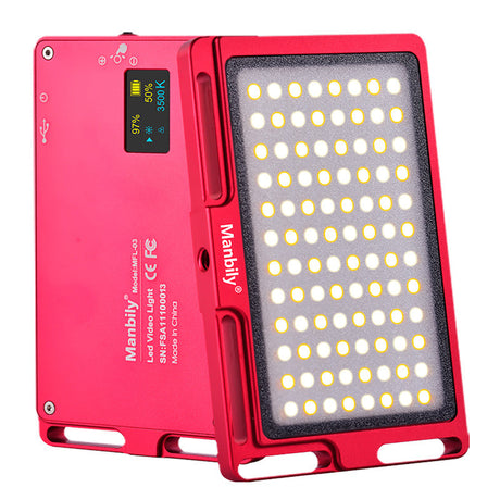 Manbily MFL-03 Photography 3500-5700K Mini LED Video Light