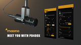 Maono PD400X Dynamic Usb Microphone