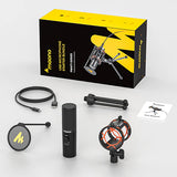 MAONO PM471 Condenser Cardioid Desktop USB Microphone For Podcasting Streaming YouTube