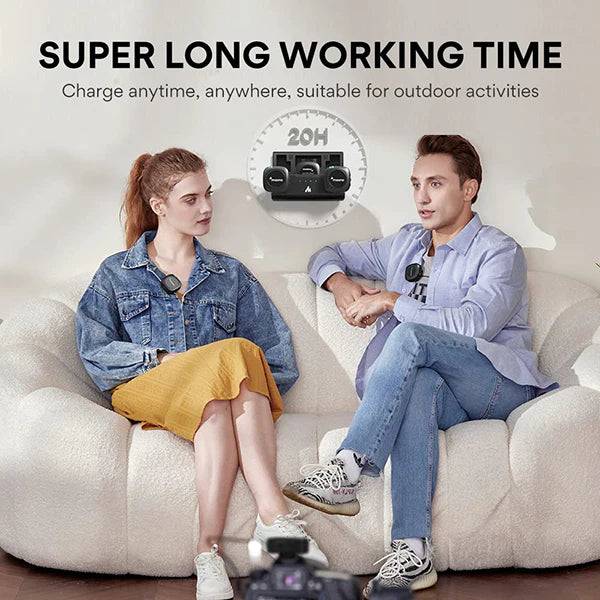 MAONO WM821 Dual Wireless Microphone System