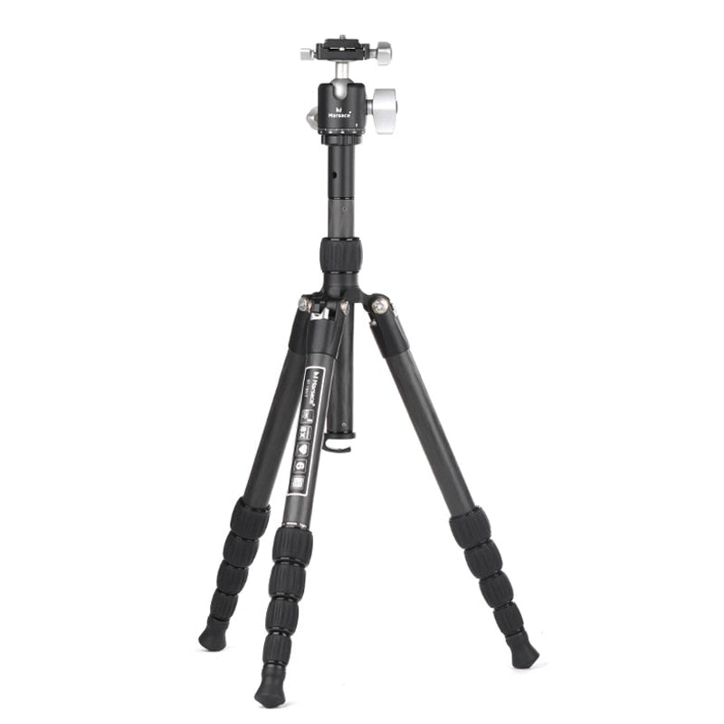 Marsace ET-1551T Portable Reverse Foldable Aluminum Alloy Tripod Kit