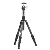 Marsace ET-1551T Portable Reverse Foldable Aluminum Alloy Tripod Kit