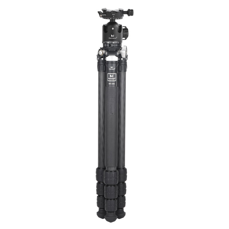 Marsace MT-2542+XB-2R Special-shaped Central Axis Carbon Fiber Tripod